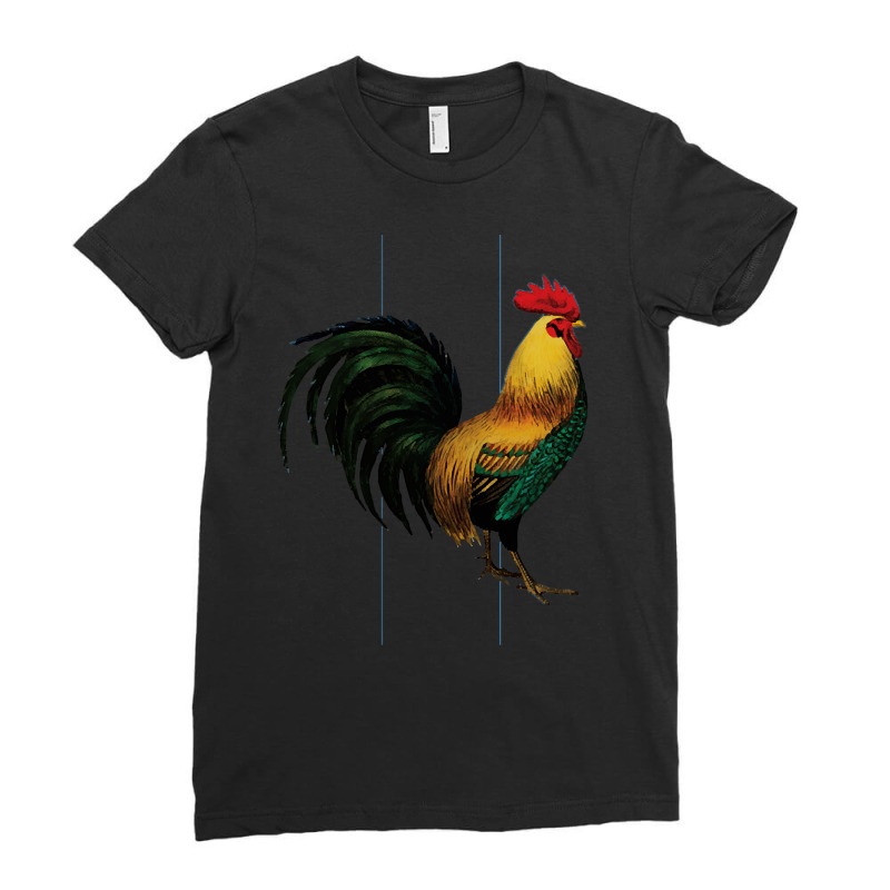 Gallero T  Shirt Argentinian Cock Fight Game Fowl Gallero T  Shirt Ladies Fitted T-Shirt by darrengorczany780 | Artistshot