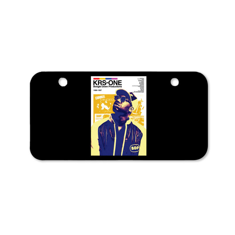 Hip Hop Production Bicycle License Plate | Artistshot