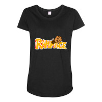 Rampage Arcade Maternity Scoop Neck T-shirt | Artistshot