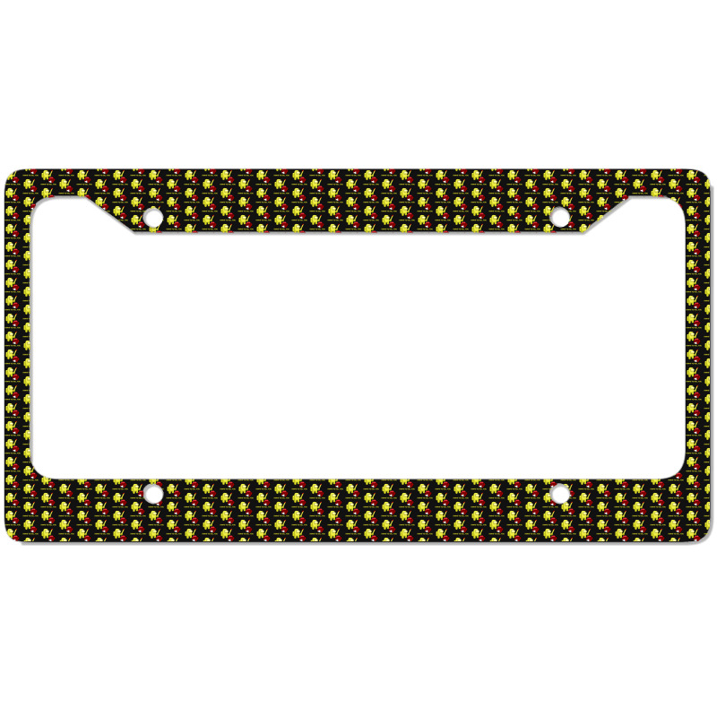 I Want To Kill You Yellow License Plate Frame | Artistshot