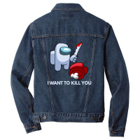 I Want To Kill You Men Denim Jacket | Artistshot