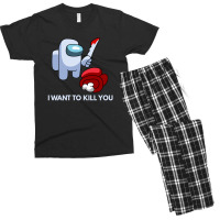 I Want To Kill You Men's T-shirt Pajama Set | Artistshot