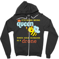 Bee Beekeeper Funny Queen Bee Lover Gift Women Drone Beekeeping 145 Hi Zipper Hoodie | Artistshot