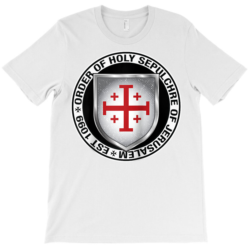 Order Of The Holy Sepulchre Of Jerusalem Shield Raglan Baseball Tee T-shirt | Artistshot