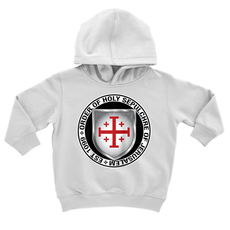 Order Of The Holy Sepulchre Of Jerusalem Shield Raglan Baseball Tee Toddler Hoodie | Artistshot