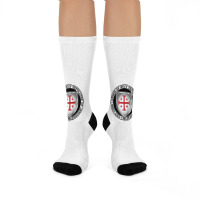 Order Of The Holy Sepulchre Of Jerusalem Shield Raglan Baseball Tee Crew Socks | Artistshot