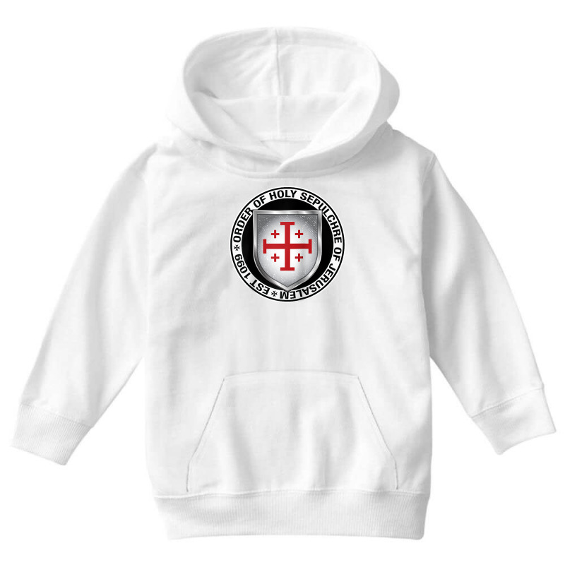 Order Of The Holy Sepulchre Of Jerusalem Shield Raglan Baseball Tee Youth Hoodie | Artistshot