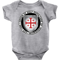 Order Of The Holy Sepulchre Of Jerusalem Shield Raglan Baseball Tee Baby Bodysuit | Artistshot