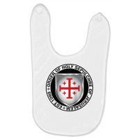 Order Of The Holy Sepulchre Of Jerusalem Shield Raglan Baseball Tee Baby Bibs | Artistshot