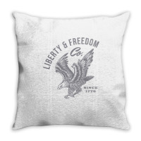 Patriotic Bald Eagle For 4th Of July Premium T Shirt Throw Pillow | Artistshot