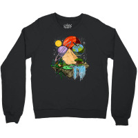 Planets And Pyramids Crewneck Sweatshirt | Artistshot