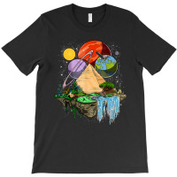 Planets And Pyramids T-shirt | Artistshot