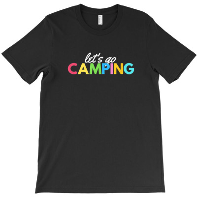 Let's Go Camping Fun Graphic Rv Travel T-shirt Designed By Nguyen Van Thuong
