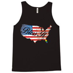 bless it usa map 4th of jully orlando strong pride Tank Top | Artistshot