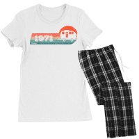 Camping Rv Camper Vintage Born 1971 Birthday Caravan Trailer T Shirt Women's Pajamas Set | Artistshot