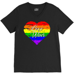 Love Wins One Pulse Orlando Strong V-Neck Tee | Artistshot