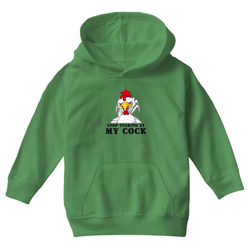 Chicken Funny Youth Hoodie by david stropher | Artistshot