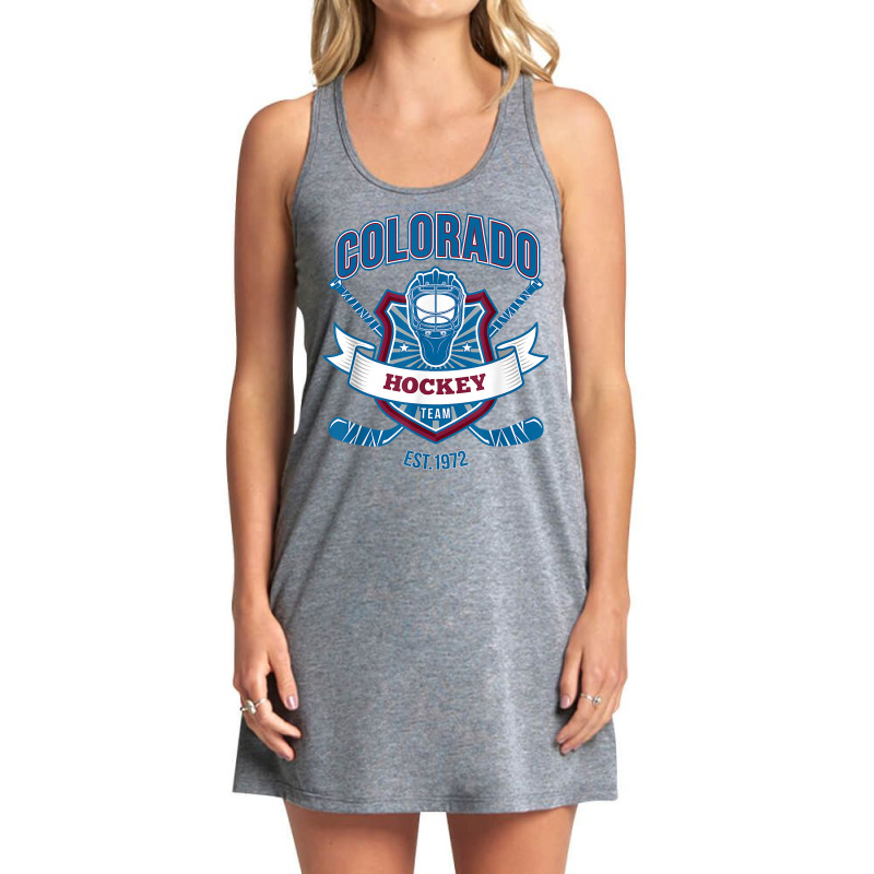 Retro Vintage Look Avalanche Party Tailgate Gameday Fan Gift T Shirt Tank Dress by Smykowskicalob1991 | Artistshot