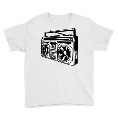 Ghetto Blaster 80's 90's Hip Hip Rap T Shirt Youth Tee Designed By Ebertfran1985