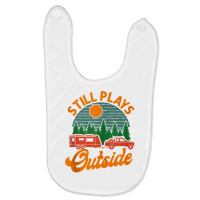 Camping Still Plays Outside Caravan Rv Trailer Tank Top Baby Bibs | Artistshot