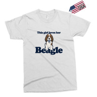 This Girl Loves Her Beagle Exclusive T-shirt | Artistshot