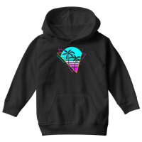 Vaporwave Aesthetic. Vintage Palm Paradise. Retro Palm Tree T Shirt Youth Hoodie | Artistshot