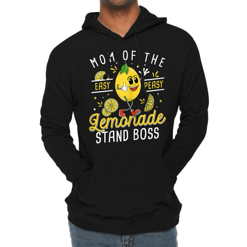 Womens Mom Of The Lemonade Stand Boss Funny Lemon Sell Lemonade T Shir Lightweight Hoodie by JahmayaWhittle | Artistshot