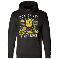 Womens Mom Of The Lemonade Stand Boss Funny Lemon Sell Lemonade T Shir Champion Hoodie | Artistshot