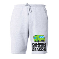 Camping Is My Favorite Season Love Camping T Shirt Fleece Short | Artistshot