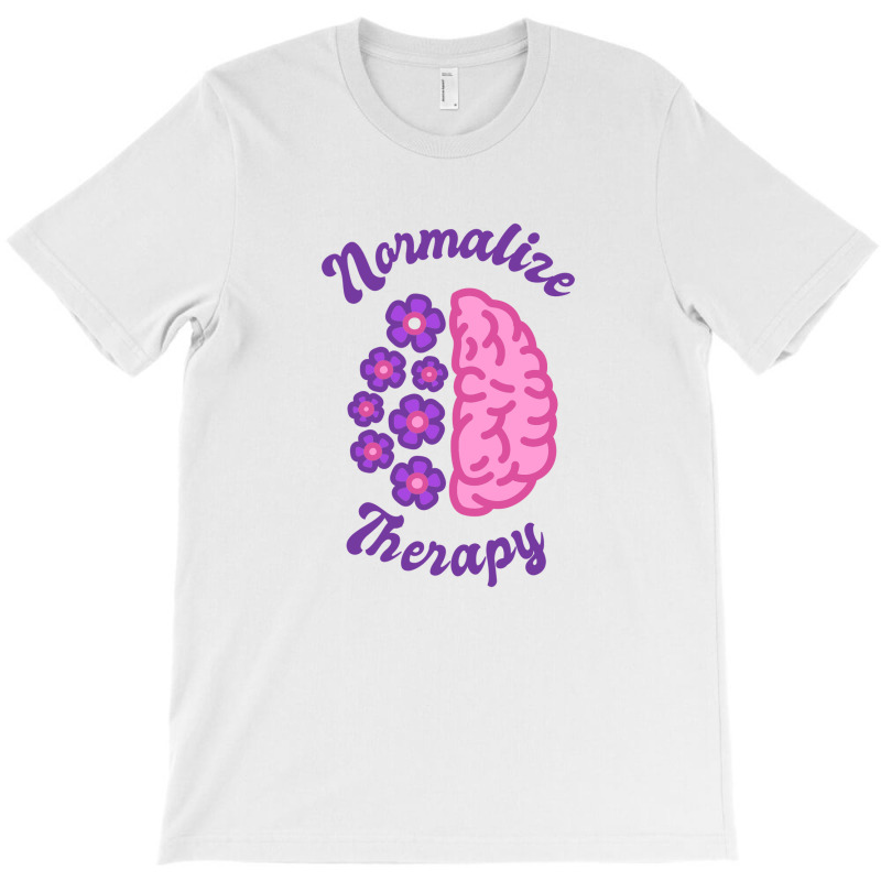 Normalize Therapy - Society T-Shirt by Ashira_Designs | Artistshot