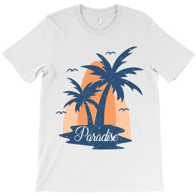 Paradise, California, Palma T-shirt Designed By Elshan