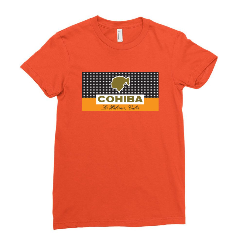 Charuto Cohiba Ladies Fitted T-Shirt by STUDIO POCO    LOS ANGELES | Artistshot