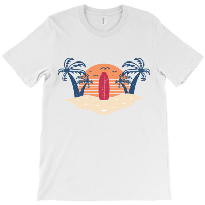 Paradise, California, Palma, Sunset T-shirt Designed By Elshan