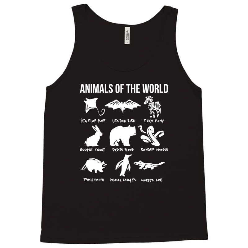 Animals Of The World Funny Vintage Humor Classic Tank Top | Artistshot