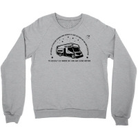 Campervan Epic Adventure T! Fun Graphic Trekkie Stargazer Rv T Shirt Crewneck Sweatshirt | Artistshot