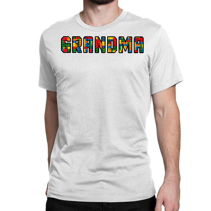 Brick Builder Funny Blocks Master Builder Grandma T Shirt Classic T-shirt | Artistshot