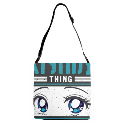 Anime Design For A Anime Fan Unisex Adjustable Strap Totes Designed By Wildern