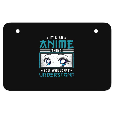 Anime Design For A Anime Fan Unisex Atv License Plate Designed By Wildern