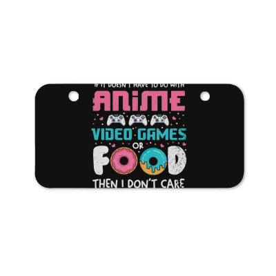 Anime Fan Bicycle License Plate Designed By Wildern