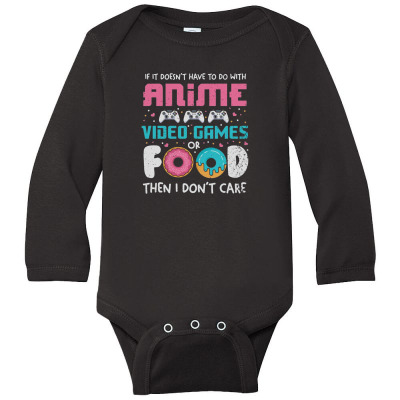 Anime Fan Long Sleeve Baby Bodysuit Designed By Wildern