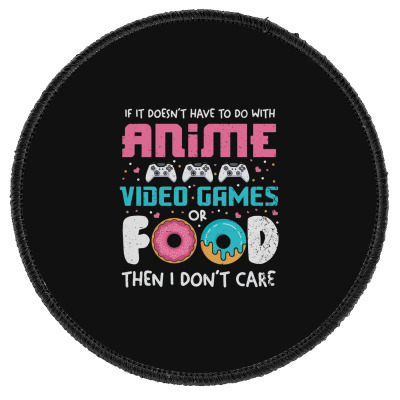 Anime Fan Round Patch Designed By Wildern