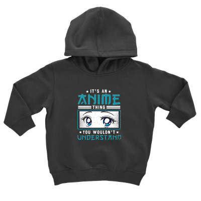 Anime Design For A Anime Fan Unisex Toddler Hoodie Designed By Wildern