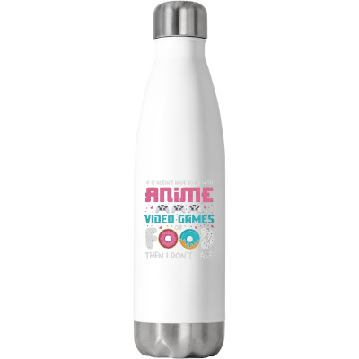 Anime Fan Stainless Steel Water Bottle Designed By Wildern