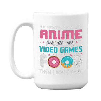 Anime Fan 15 Oz Coffee Mug Designed By Wildern