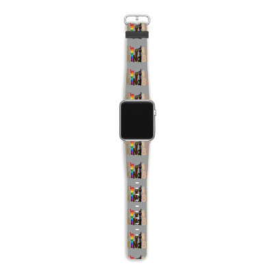 Be Kind Rainbow Apple Watch Band Designed By Wildern