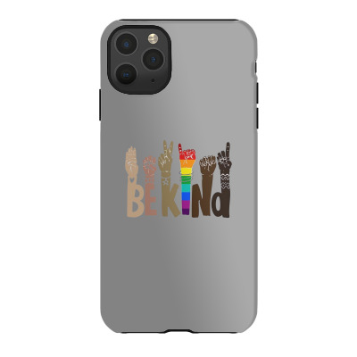 Be Kind Rainbow Iphone 11 Pro Max Case Designed By Wildern