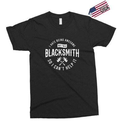 Blacksmith Blacksmithing Exclusive T-shirt Designed By Wildern