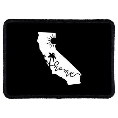 California Home Rectangle Patch Designed By Wildern