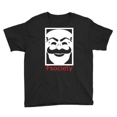 Fsociety Youth Tee Designed By Henz Art