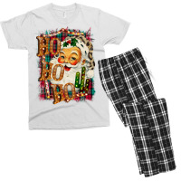 Christmas Ho Ho Ho Men's T-shirt Pajama Set | Artistshot